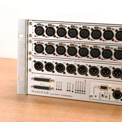 Soundcraft Compact Stagebox - 32 Mic/Line Inputs, 16 Line Outputs CG010MS image 4