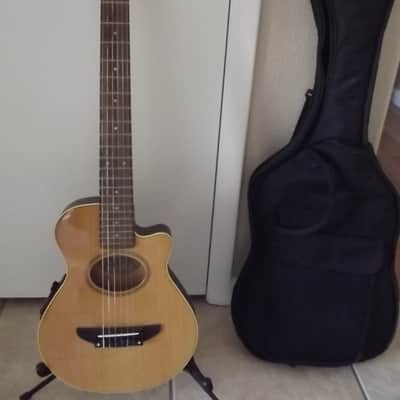 YAMAHA APXT-1N Cut Out Acoustic / Electric Guitar / Soft Case / RARE image 1