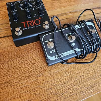 DigiTech TRIO Plus Band Creator + Looper with FS3X 3-Button Footswitch 2010s - Grey image 2