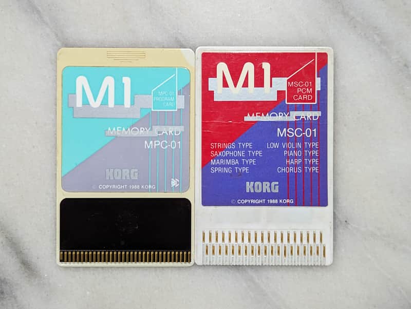 Korg M1 MPC-01 ROM Memory Cards image 1