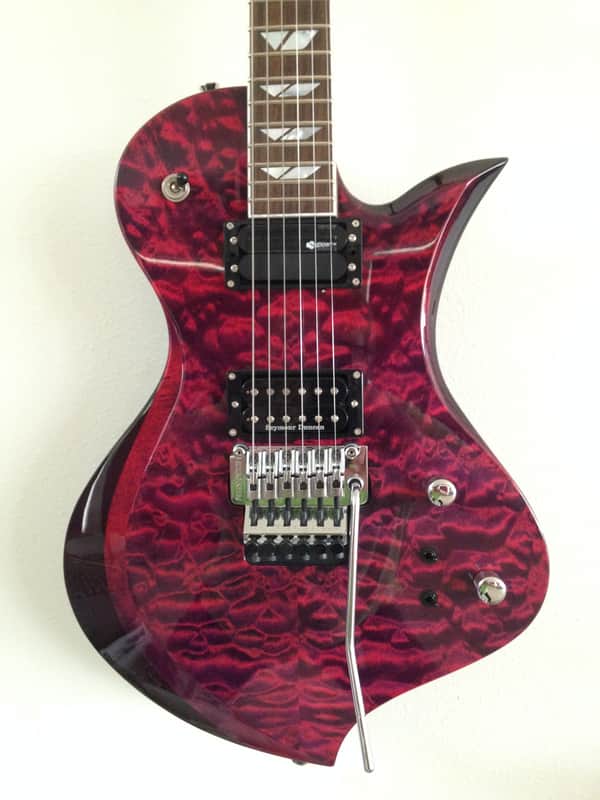 Fernandes Ravelle 2010 Translucent Purple w/ Rosewood Fretboard image 1