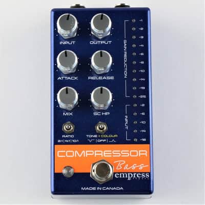 EMPRESS BASS COMPRESSOR BLUE image 4