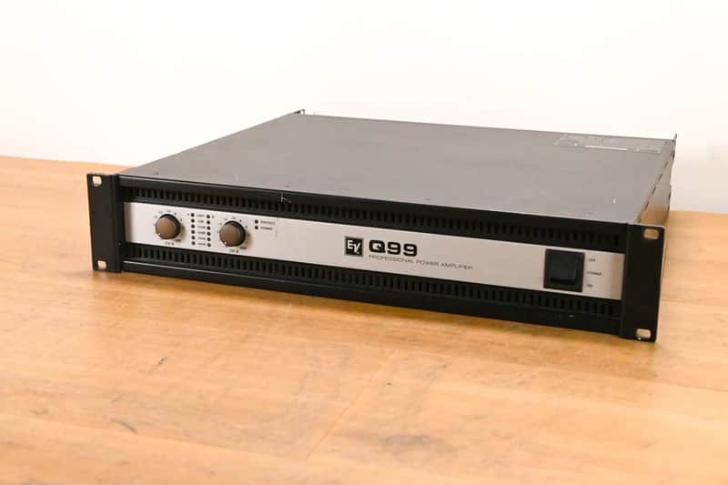 Electro-Voice (EV) Q99 2-Channel Class-H Power Amp 1250W/Ch at 2 Ohms CG01ZC9 image 1