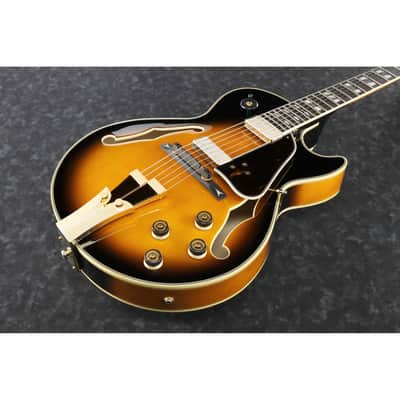 Ibanez GB10SEBS George Benson Signature Guitar w/Case - Brown Sunburst image 5