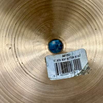 Don't pay £400+!! 14" Zildjian A NEW BEAT Hihats 956g 1420g image 11