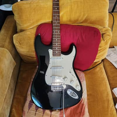 Aria STG 003 Strat Copy - Black 2000s image 1