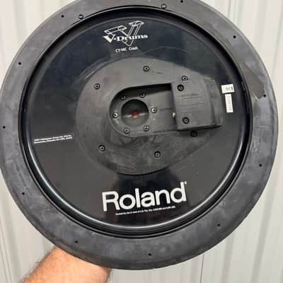 Roland CY-14C V-Cymbal 14" Crash Pad 2010s - Black image 1