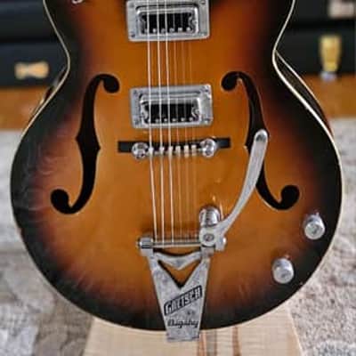 1968 Gretsch 6117 Double Anniversary with factory Bigsby - Shaded Golden Sunburst image 10