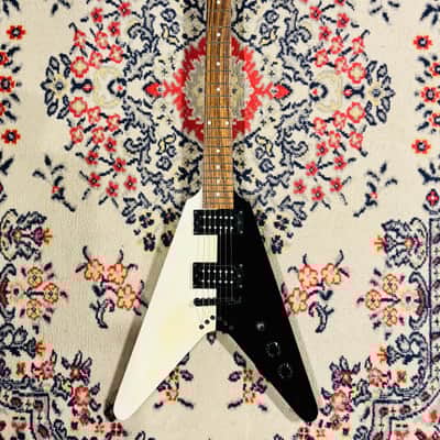 Dean Michael Schenker Standard Electric Guitar Black/White