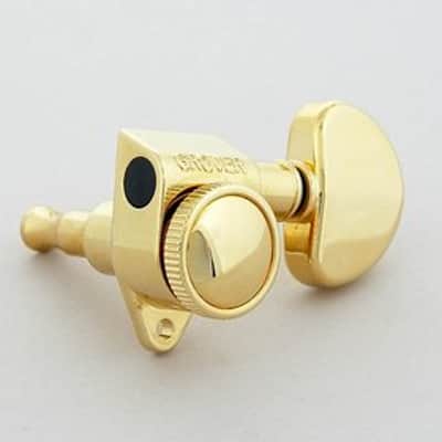 Grover 502G 3×3 Gold Locking Tuners TK-7935-002 image 1