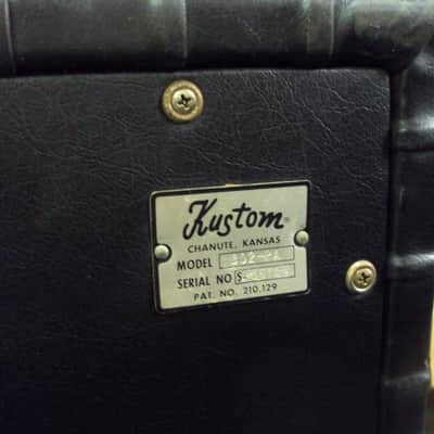 ONE PAIR KUSTOM VINTAGE 302 PA SPEAKER CABINETS TUCK AND ROLL! image 8