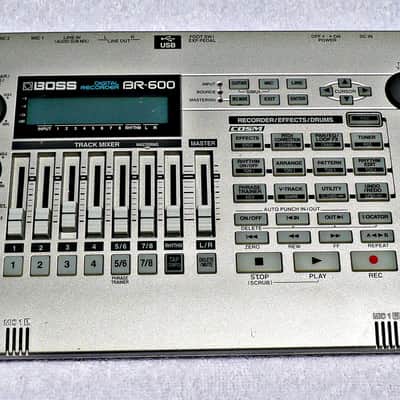 ​Boss BR-600 8 Track Digital Recorder with Flash Card, Manual, New Power Supply and Boss GigBag - PV MUSIC Shop Inspected and Tested - Works / Sounds / Looks Great - ​Very Good Condition - Free Shipping image 6