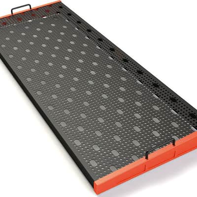 Temple Audio TRIO 43 Pedalboard, 43.2" x 16.5", Temple Red image 2