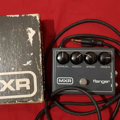 MXR Flanger Pedal Vintage 80's - With Original Box And Reticon SAD1024 image 1
