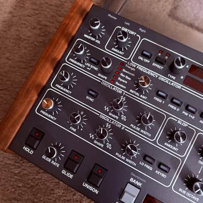 Sequential Prophet-6 Desktop 6-Voice Polyphonic Synthesizer 2018 - 2020 - Black with Wood Sides image 4