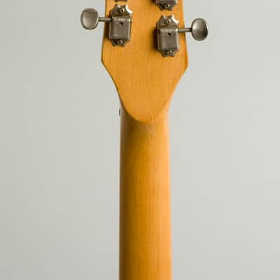 Mosrite Ventures Mark I Solid Body Electric Guitar (1965), ser. #1973, original brown alligator hard shell case. image 6