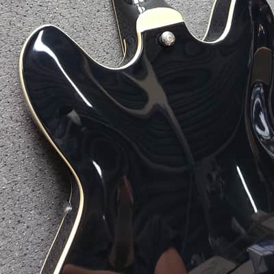 HAGSTROM Tremar Viking Deluxe, Black Gloss image 18