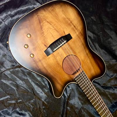 Carvin AC275-12 2000’s - Darkburst Koa Top 12 String Acoustic Electric Guitar image 3