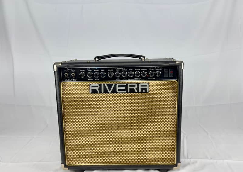 Rivera Sedona Lite 25-Watt 1x10 Acoustic and Electric Guitar Combo Amplifier 2010s - Black image 1