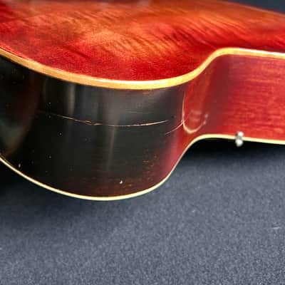 Vintage Gibson Small-Body Archtop Acoustic Guitar Sunburst Kalamazoo MI c.1940s image 12