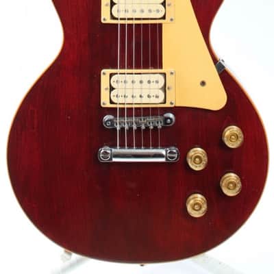 1976 Gibson Les Paul Deluxe Standard Conversion wine red image 1