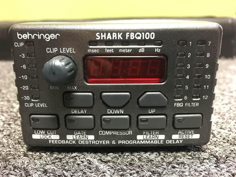 Behringer Shark FBQ100 Automatic Feedback Destroyer image 1