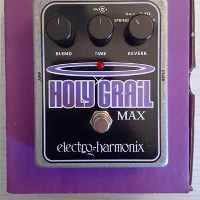 Electro-Harmonix Holy Grail Max Reverb 2014 - Present - Black / Purple / Gray image 1