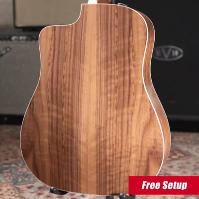Taylor 210ce Dreadnought Acoustic/Electric Guitar with Gig Bag image 2