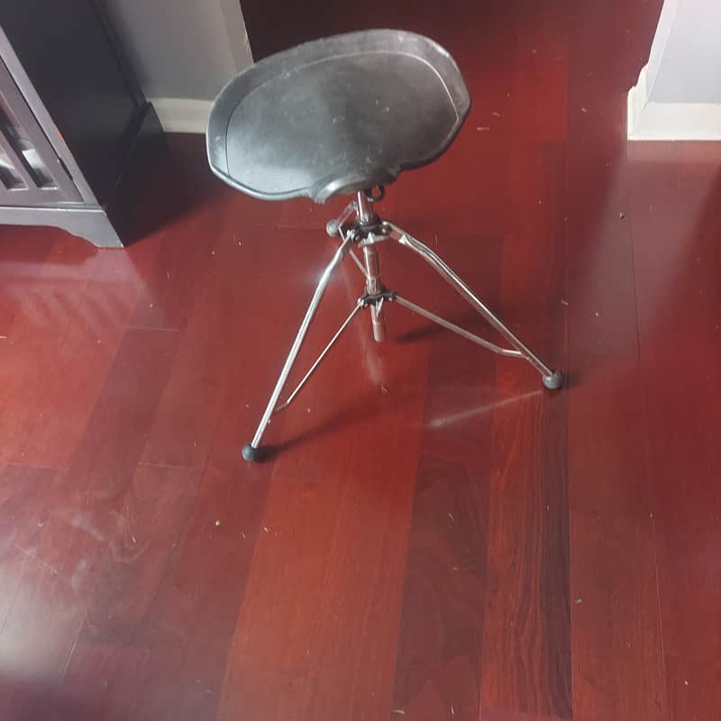 Sonor Bicycle Seat 70s 1970s - Chrome image 1