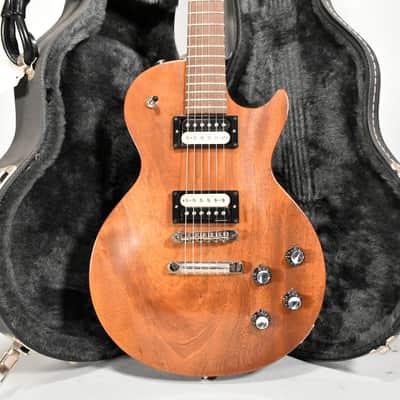 MAX Peter Max Baranet Les Paul Copy Natural Finish Electric Guitar w/HSC image 2