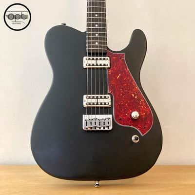 OPT Guitars | Cyfres 2 | T-Style - Dusky Black / Tortoise Shell image 7