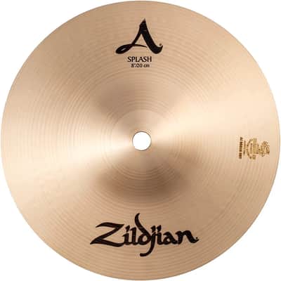 Zildjian 8" A Series Splash Cymbal - Traditional Finish - In Stock image 3