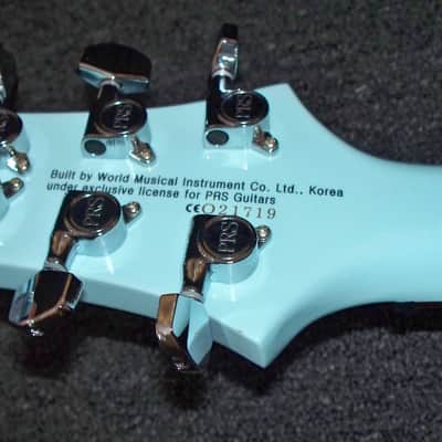 New PRS SE Tim Mahoney Baby Blue image 7
