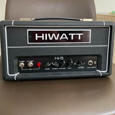 Hiwatt Hi-5 2-Channel 5-Watt Guitar Amp Head 2019 - Present - Black image 1