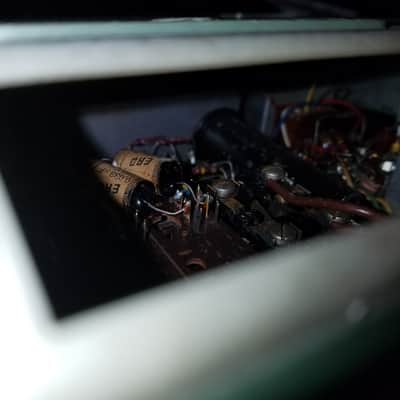 Telefunken Iconic Rare Early Stereo Tube Amp S81 1958-1961 - Pale Green Hammered Paint image 14