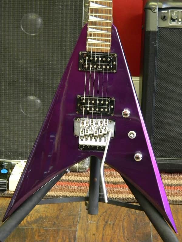 Jackson kv エレキギター 紫 新古品？　日本製　1997年製 2006 Jackson KVX10 King V Purple w/OHSC | Reverb