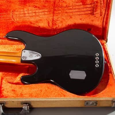 1979 Music Man Stingray Bass Black Pre-Ernie Ball OHSC image 5