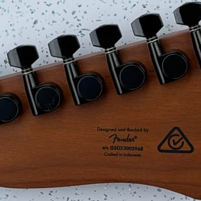 Squier Contemporary Active Starcaster 2023 - Shoreline Gold image 5