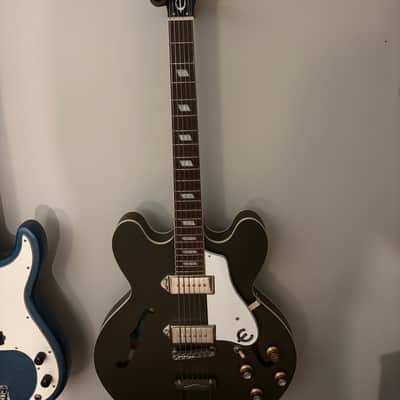 Epiphone Casino Worn 2020 - 2025 - Worn Olive Drab image 4