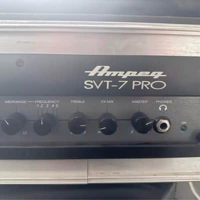 Ampeg SVT-7 PRO 1000-Watt Bass Amp Head 2010 - Present - Black image 2