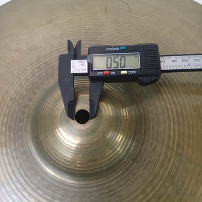 *Sabian 16" AA Crash/Ride Cymbal 1692g Heavy B20 Bronze Canada Vintage 80s image 8