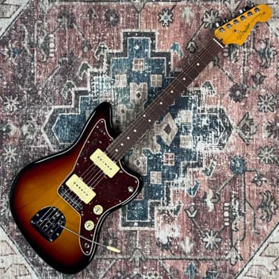 2021 Fender American Professional II Jazzmaster 3 Color Sunburst Offset Made In USA Electric Guitar W/ Original Hardshell Case & Paperwork! image 3