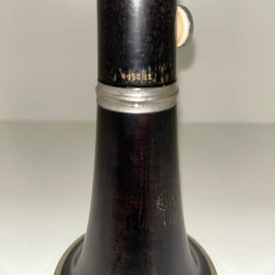 Vintage 1929 Buffet Crampon R13 Clarinet – Ebony Finish, Excellent Condition image 8