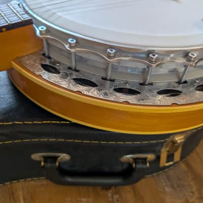 Hofner 5 String Banjo Vintage 1960s 1970s Maple Made In Germany image 4