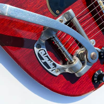 Gibson EMS-1235 Double Neck Guitar / Mandolin 1962 - 1969 - Cherry image 11