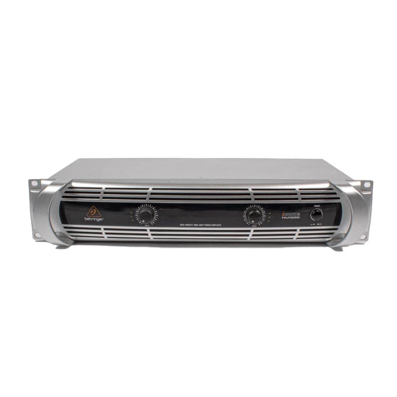 Behringer - iNUKE NU1000 1000W Stereo Power Amplifier - USED image 1