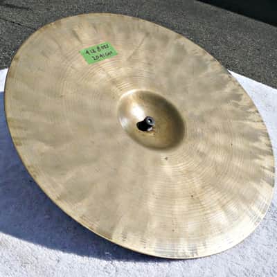 Soleman (?) Vintage 15" Marching Crash Cymbals with Wooden Handles - Traditional Natural Brass - PV Music Drum Shop Inspected and Tested - Play / Sound / Look Great image 16
