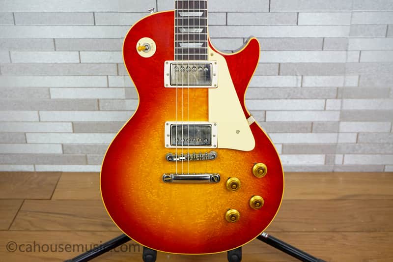 Gibson Custom Shop M2M Birdseye ’59 Les Paul Standard Reissue - Washed Cherry Sunburst image 1