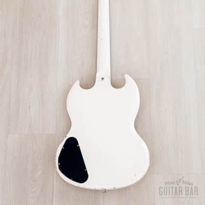 1967 Gibson SG Junior Vintage Guitar Polaris White w/ Case image 3