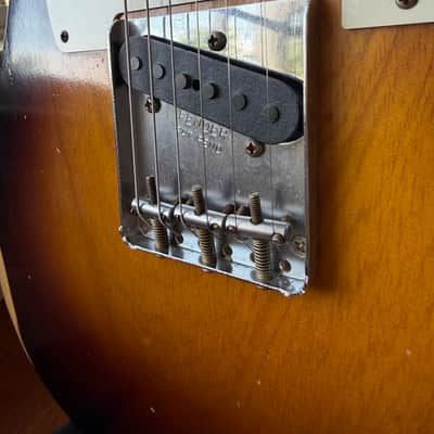 2019 Fender Custom Shop Esquire Telecaster ‘56 NAMM Relic Limited - Wide Fade 2 Color Sunburst image 6